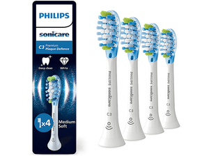 Końcówki do szczoteczki PHILIPS SONICARE Premium Plaque Defence HX9044/87 4szt. Biały