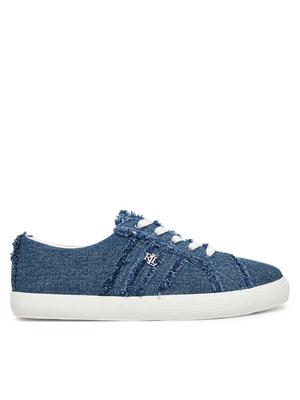 LAUREN RALPH LAUREN Sneakersy Janson Fray 802961846001 Niebieski