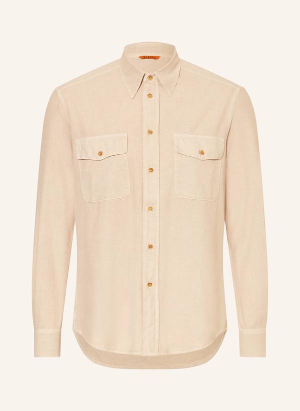 Barena Venezia Koszula Camicia Deca Regular Fit beige