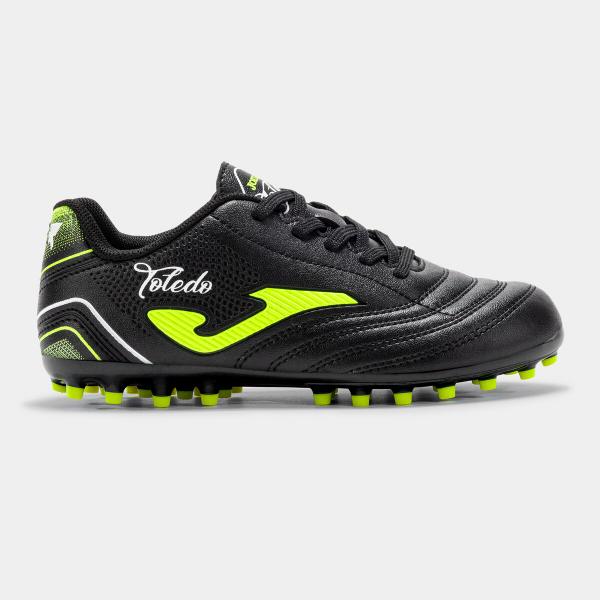 JOMA buty piłkarskie dziecięce treningowe TOLEDO TOJS2501AG czarne (35)