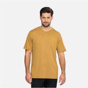 VIKING T-shirt męski Morain Bamboo brązowy (L)