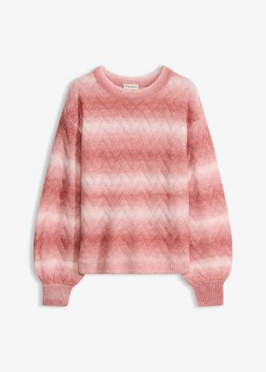 Sweter o pudełkowym kroju