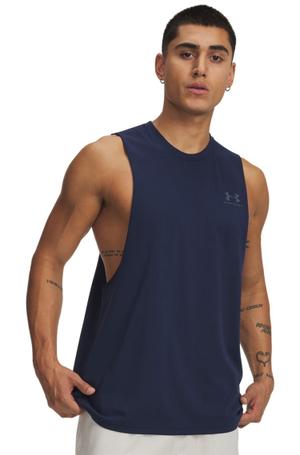 UNDER ARMOUR koszulka treningowa męska UA LEFT CHEST CUT OFF TANK (XXL)