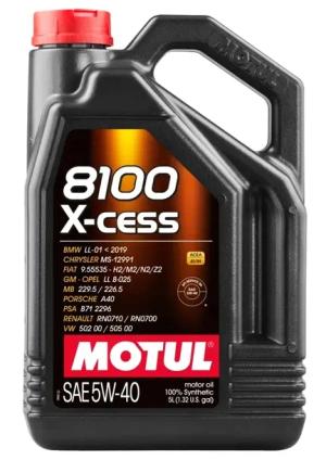 Motul 8100 X-Cess 5W40 5L