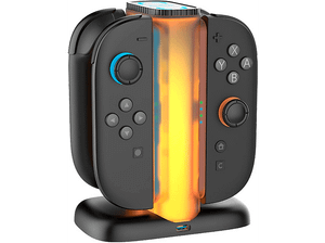 Ładowarka YAXO Quad Charge Dock do Nintendo Switch 2 Czarny