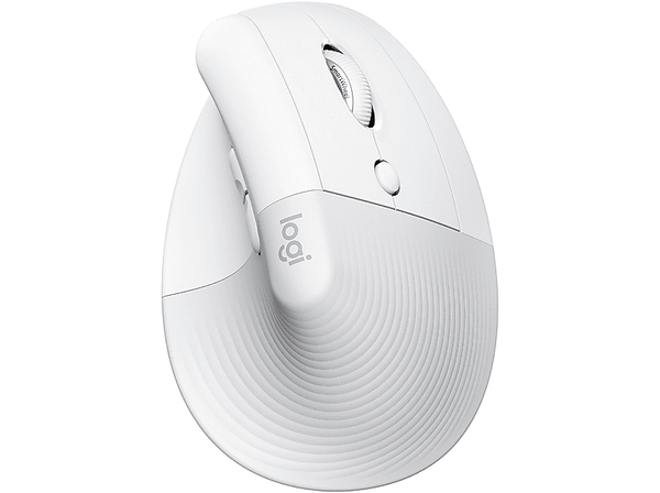 Mysz bezprzewodowa, pionowa LOGITECH Lift Biały 910-006475