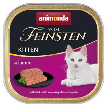 animonda Vom Feinsten mokra karma dla kociąt Jagnięciną 32x100 g