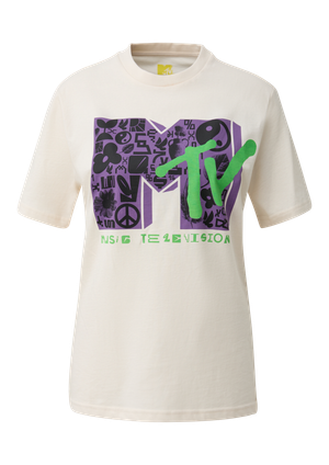 T-shirt z nadrukiem MTV