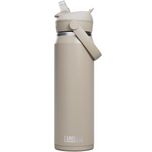CAMELBAK Butelka termiczna Thrive Flip Straw Insulated SST 740ml beżowa (740ml)