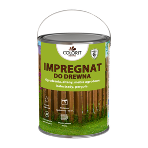 Impregnat do drewna heban 4,5 l Colorit Drewno