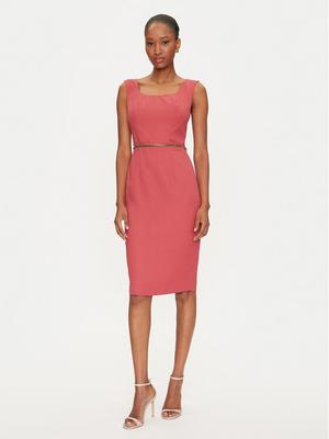 Marciano Guess Sukienka koktajlowa 5GGK12 7300A Koralowy Regular Fit