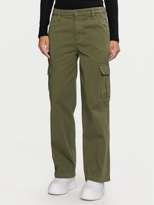Guess Jeans Spodnie cargo W4YB61 WGCV1 Khaki Relaxed Fit