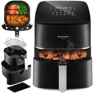 FRYTKOWNICA BEZTŁUSZCZOWA FRYTOWNICA AIR FRYER + CRISPFLOW MOCNA 8L