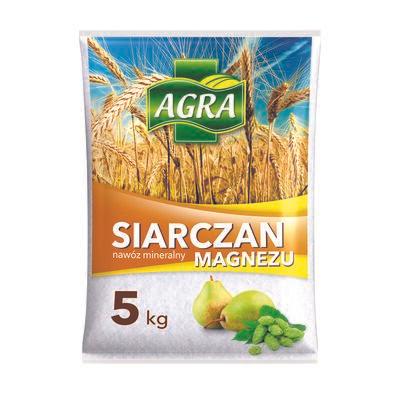 Nawóz makroskładnikowy siarczan magnezu 5 kg Agra