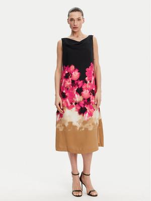 DKNY Sukienka koktajlowa DD4KH09C Czarny Regular Fit