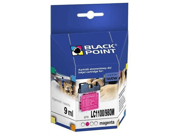 Tusz BLACK POINT BPBLC1100/980M Zamiennik do Brother LC1100/980M