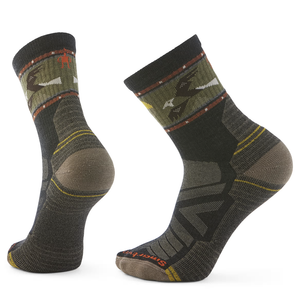 SMARTWOOL skarpety trekkingowe unisex H LC S MCRW HIKE CHARC zielony (XL)