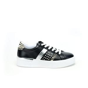 Damskie sneakersy czarne LIU JO BA1023 EX014 22222