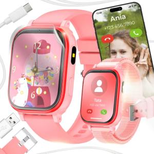 Smartwatch Zegarek Dla Dzieci SIM Aparat Telefon Gry Muzyka Rozmowy Bajki