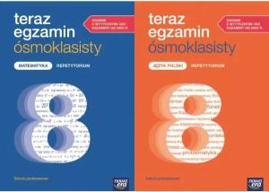 Teraz egzamin ósmoklasisty Język Polski Matematyka PAKIET NOWA ERA OD 2025r