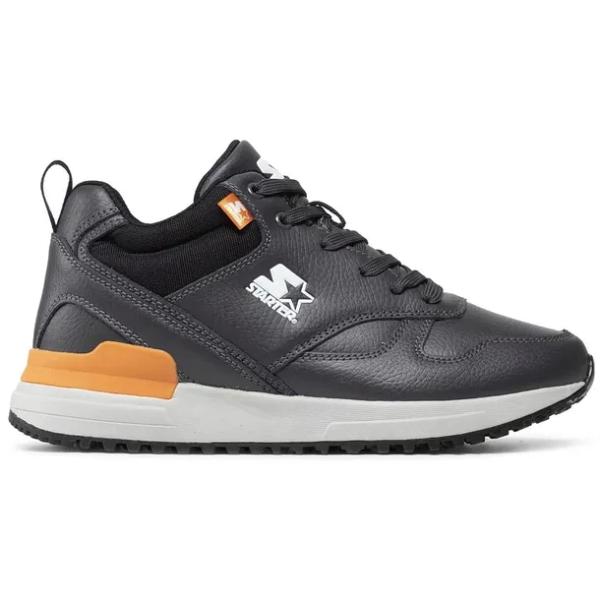 Buty Męskie Skórzane Sneakersy Starter Brandon Szare Retro Wygodne 44