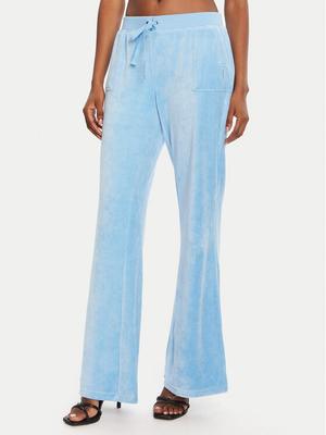 Juicy Couture Spodnie dresowe Caisa JCSEBJ008 Niebieski Slim Fit