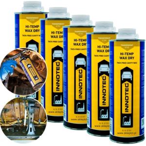 Suchy wosk bezbarwny INNOTEC Hi-Temp Wax Dry do konserwacji 1 L- 5 sztuk