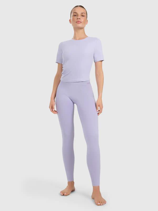 4F legginsy z detalem na pasie i wykończeniem szybkoschnącym 4FWAW25TFTIF369 (S)