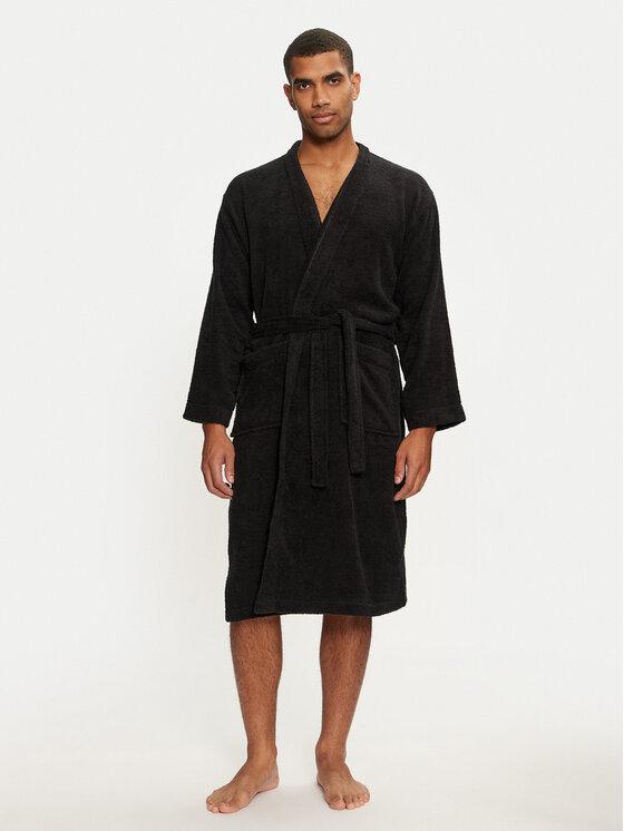 Jack & Jones Szlafrok 12243624 Czarny