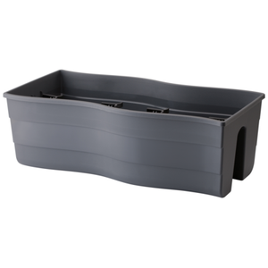 Donica balustradowa FALA 60 cm antracyt
