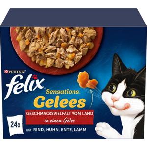 Felix Sensations w galarecie 24 x 85 g Urozmaicone wiejskie smaki