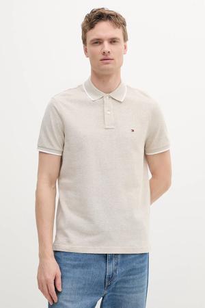 Tommy Hilfiger polo męskie z dodatkiem lnu