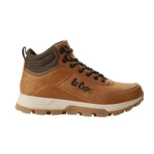 Lee Cooper buty sportowe męskie zimowe trzewiki brązowe za kostkę - 42
