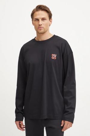 HUGO longsleeve piżamowy bawełniany