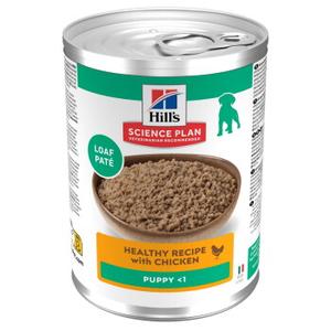 Hill's Science Plan karma mokra dla psów, Puppy Kurczak 12x370 g