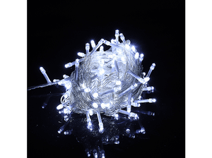 Lampki choinkowe BELINE LED 5m/50 lampek zimny biały