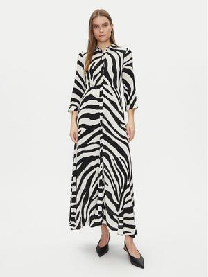 YAS Sukienka koszulowa Savanna 26022663 Beżowy Loose Fit