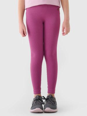 4F legginsy dla dziewczynek 4FJWAW25TTIGF244 różowe (152/158)