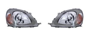 REFLEKTOR LAMPA PRZÓD TOYOTA YARIS 99-03 KOMPLET
