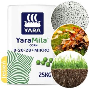 NAWÓZ JESIENNY YARA MILA CORN NPK 8-20-28 DO TRAWY TRAWNIKA CORN MAŁO AZOTU