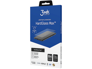 Szkło ochronne 3MK HardGlass Max do Samsung Galaxy S24 Ultra Czarny