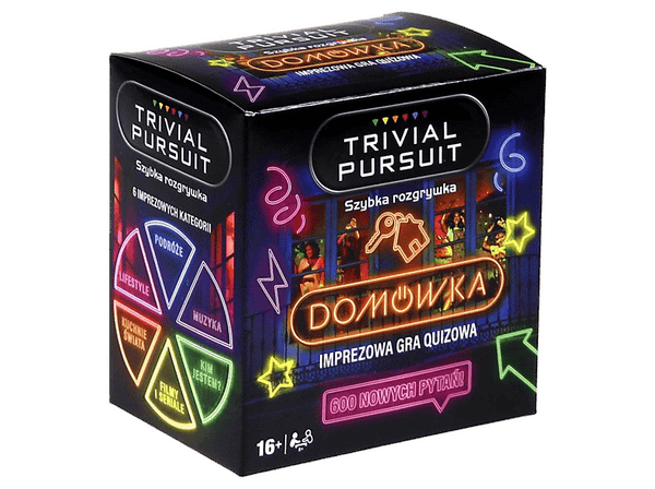 Gra quizowa WINNING MOVES Trivial Pursuit Domówka Refresh 2023 Wielokolorowy