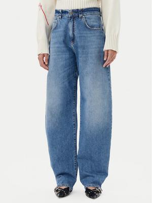PINKO Jeansy Eloise Egg. 103180 Niebieski Relaxed Fit