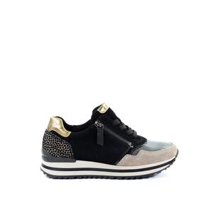 Damskie sneakersy czarne Gabor 76.528.39