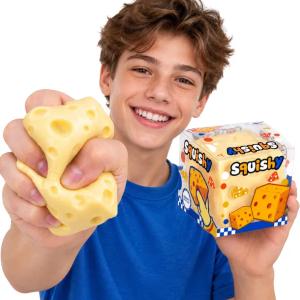 NeeDoh Nice Cube Gniotek Antystresowy sensoryczny puszka memory niebieski