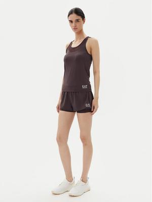 EA7 Emporio Armani Szorty sportowe 7W000240 AF13662 U6278 Brązowy Regular Fit