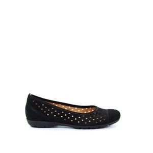 Damskie baleriny czarne Gabor 64.169.17