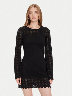 Guess Sukienka dzianinowa W5BK35 K1180 Czarny Slim Fit