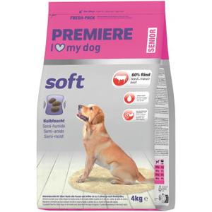 PREMIERE sucha karma pies Soft senior wołowina 4kg