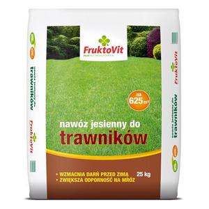 Nawóz jesienny do trawników worek 25 kg Fruktovit